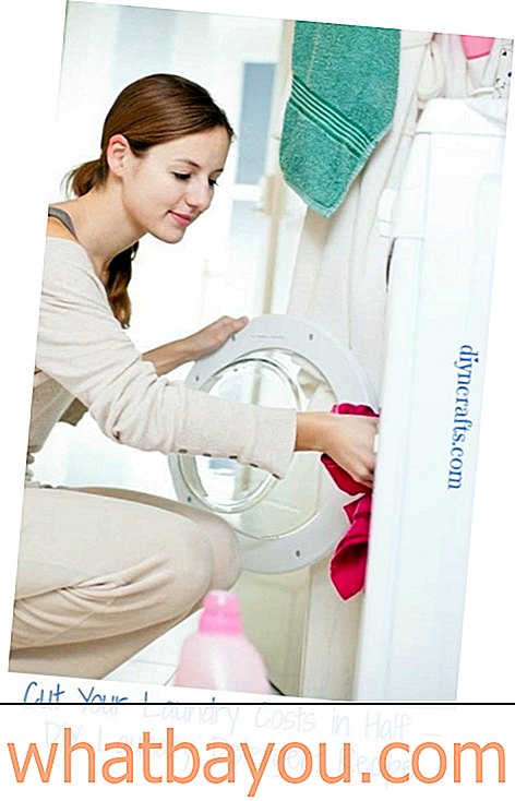 Verlaag uw waskosten in tweeën     Reinigingsrecept met wasmiddel voor doe-het-zelf