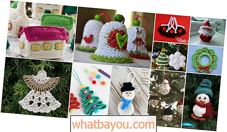 Pletenje in kvačkanje: 30 enostavnih kvačkanih božičnih okraskov za okrasitev vašega drevesa