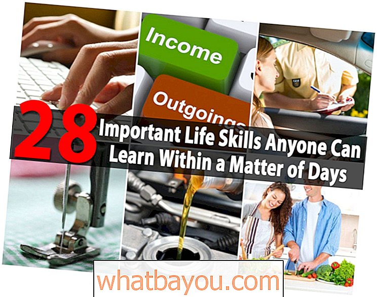28 olulist eluoskust, mida igaüks saab päevade jooksul õppida