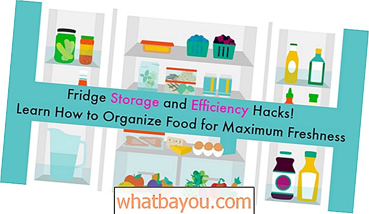 Простори за складиштење и ефикасност фрижидера!  Научите како да организујете храну за максималну свежину