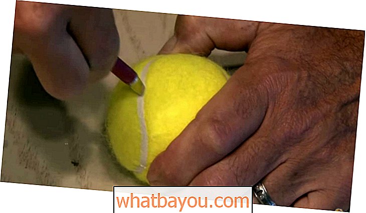 5 kreativních způsobů opětovného použití tenisových míčků a jejich uložení z výpisu