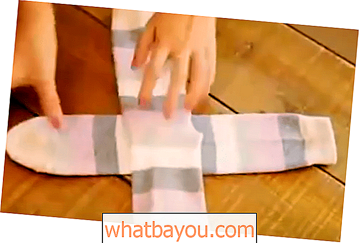 Plassbesparende hack: Hvorfor rulle sokker når du kan brette dem?