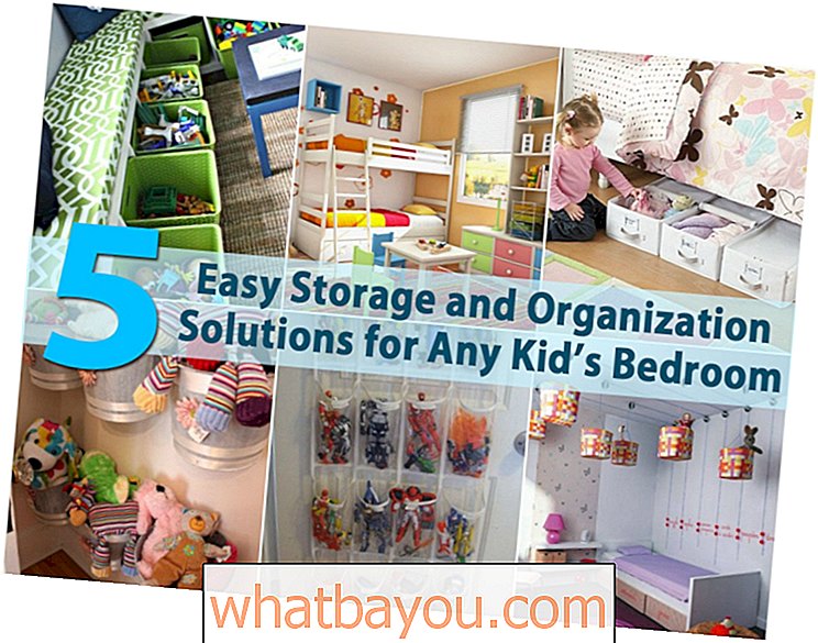 5 enkle oppbevarings- og organisasjonsløsninger for ethvert barns soverom