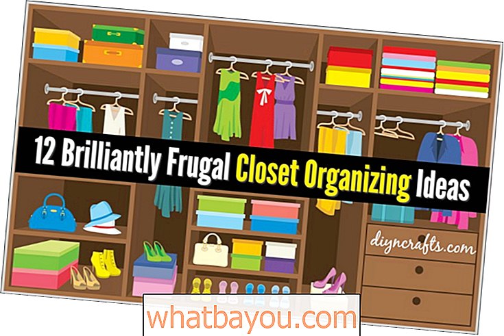 12 suggerimenti brillanti per organizzare qualsiasi armadio con un budget!