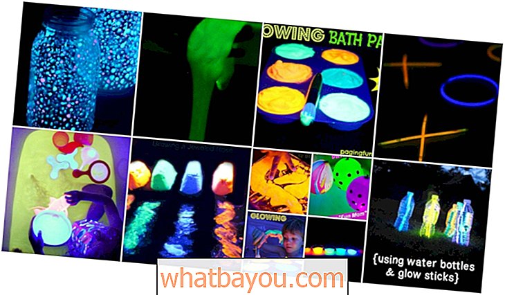 25 Amazing Glow Fun In The DIY Projects Dark For Kids