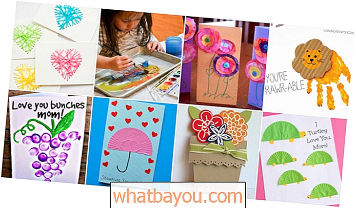 Възпитание: 25 очарователни картички за деня на майката, направени от децата