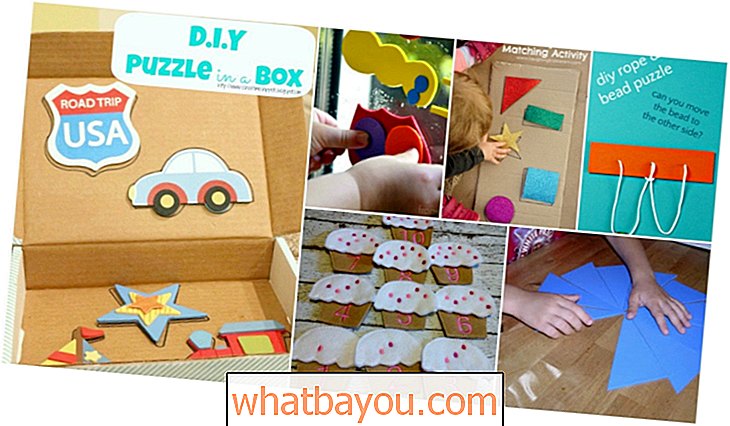 Starševstvo: 15 enostavnih otroških ugank, ki jih je zabavno izdelati in igrati