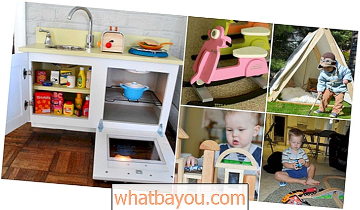 30 צעצועי עץ כפרי DIY שילדים יאהבו