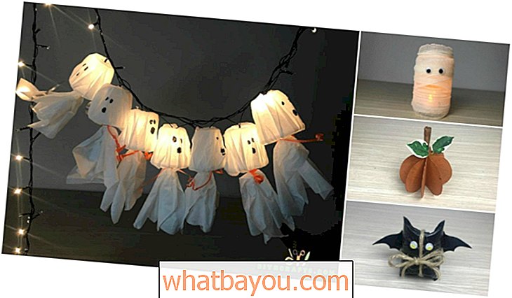 Ako si vyrobiť 5 strašidelných Halloween dekorácií z jednoduchých a lacných dodávok