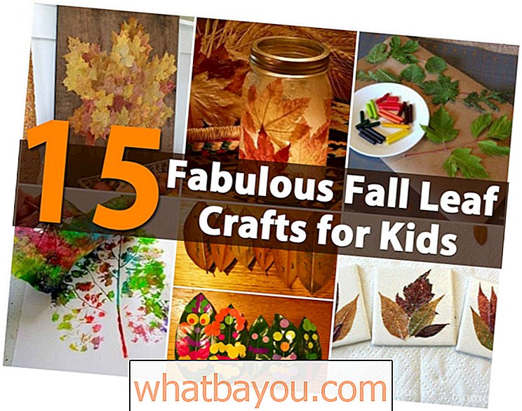 15 رائع أوراق الخريف الحرف للأطفال