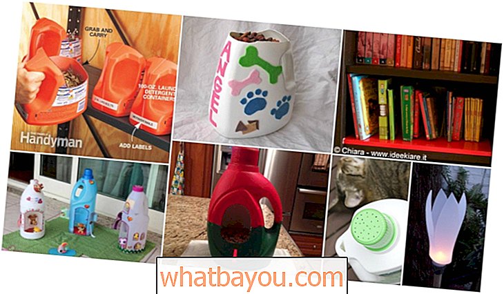 25 formas divertidas y creativas de reciclar botellas de detergente para ropa vacías