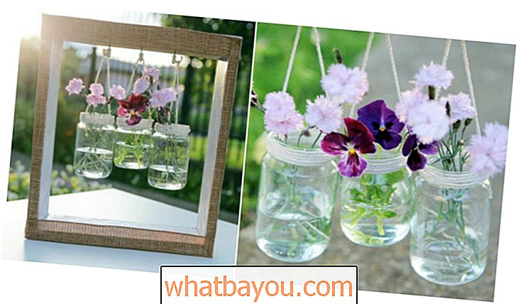 Wie man einen hölzernen Glas-Vasen-Aufhänger herstellt