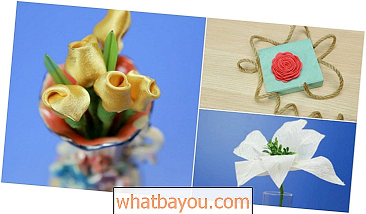 3 flores de papel de bricolaje para embellecer cualquier proyecto de decoración