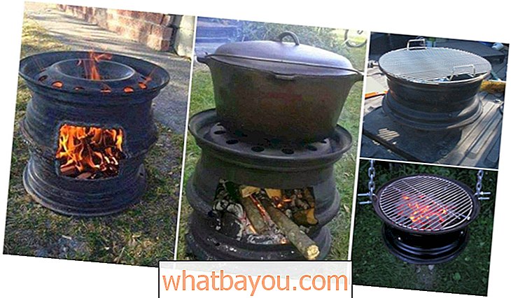 Repurposing på sitt fineste: Hvordan lage din egen BBQ-grill fra bilhjul