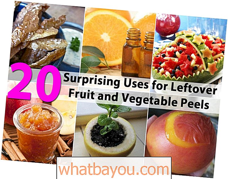 20 usi sorprendenti per bucce di frutta e verdura rimanenti