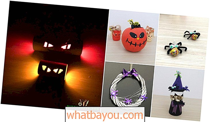 5 Dakikada 5 Spooky DIY Halloween El Sanatları Nasıl Yapılır