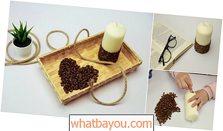 Як зробити цю DIY кавову свічку